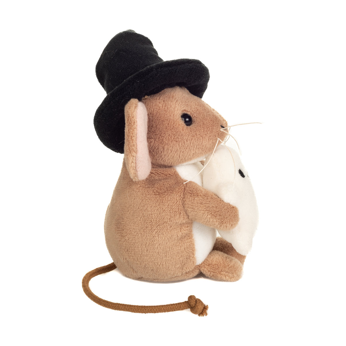 Teddy-Hermann Small Halloween Mouse with Ghost