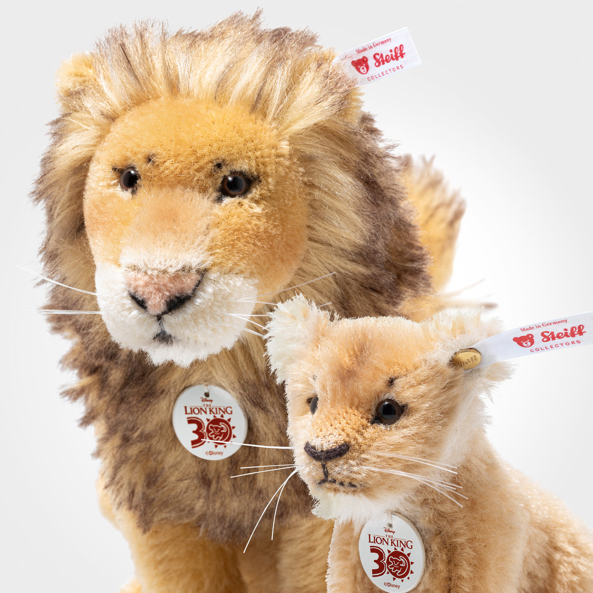 Steiff Mufasa och Simba
